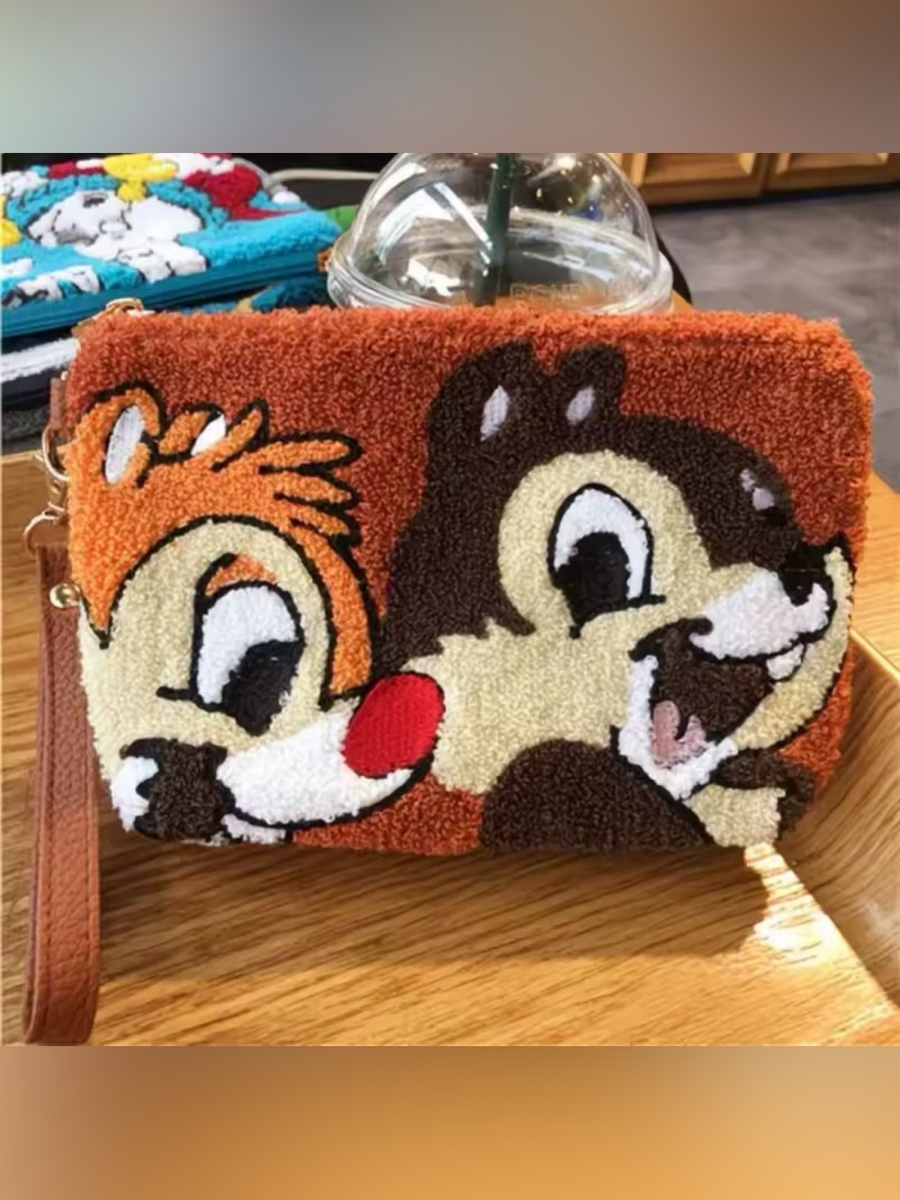 Chip & Dale Wristlet